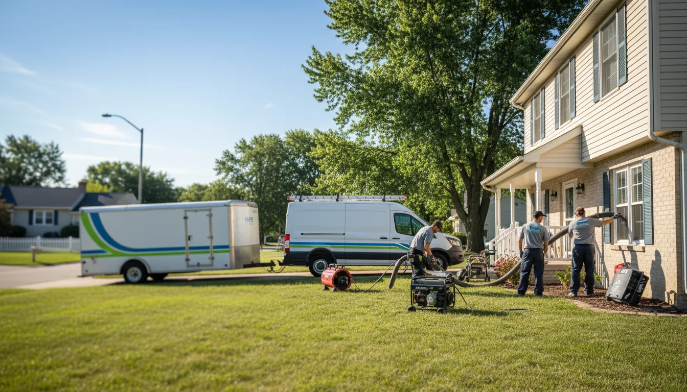 Flooded Basement Restoration And Cleanup With Repair in Grenola, KS near me